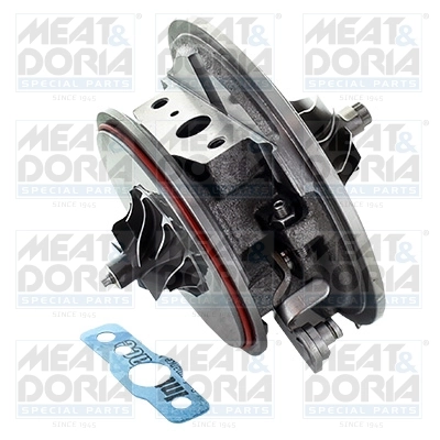 Core assembly, turbocharger